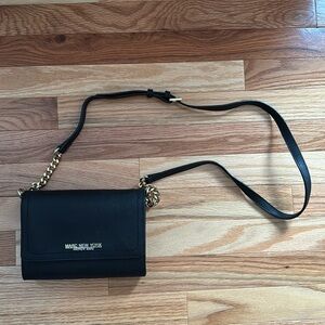 Marc New York Andrew Marc Crossbody Small Handbag Purse Chain Accent